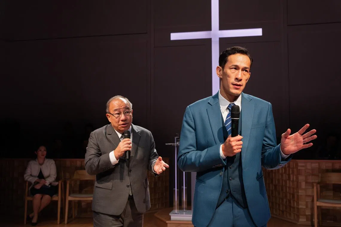 Wild Rice's The Christians, written written by American playwright Lucas Hnath and directed by Glen Goei, plays till May 2.  
