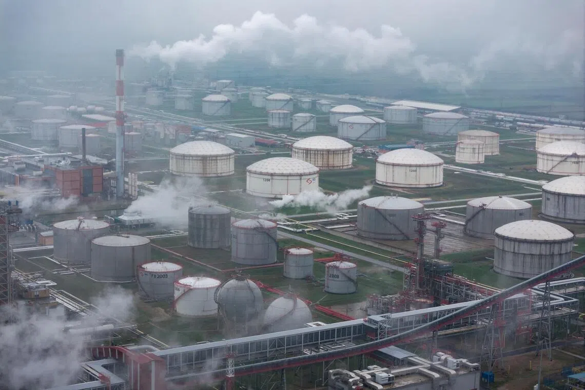Easing the sanctions would allow the UK to import Russian crude oil refined in third countries.