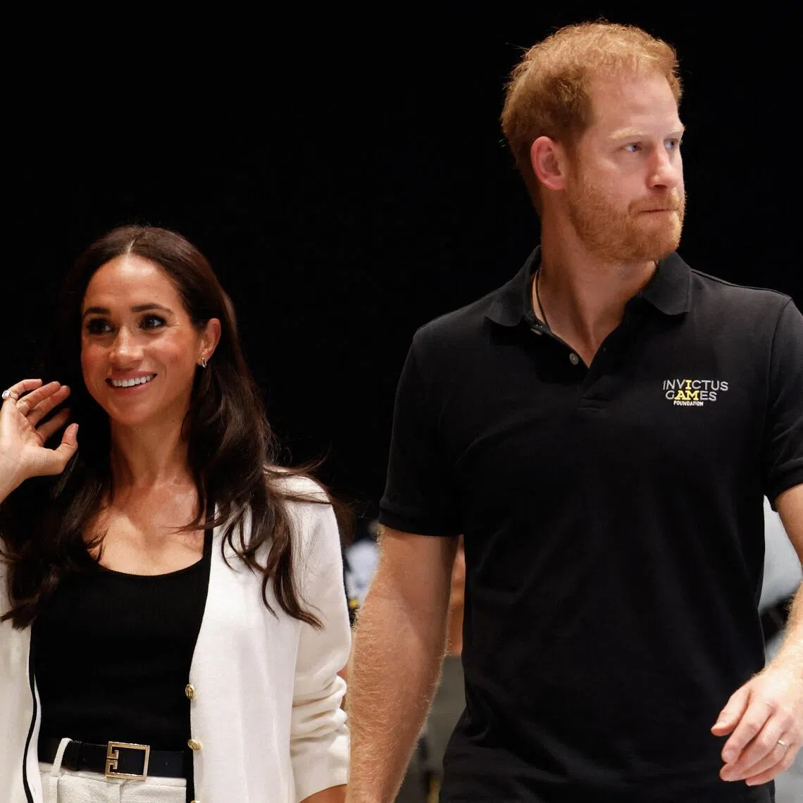 Britain’s Meghan, Duchess of Sussex and Britain’s Prince Harry, Duke of Sussex, will visit Nottingham in central England on Oct 15.