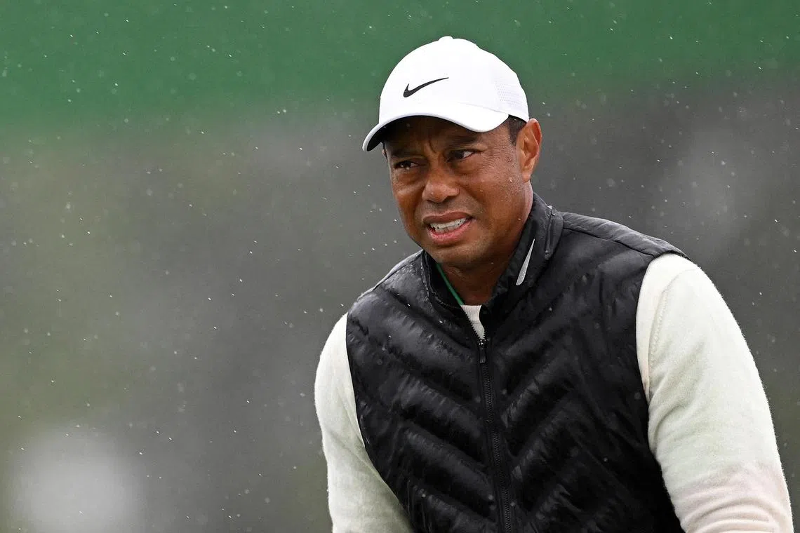 Tiger Woods says he never saw purported prepared comments for him to deliver last year at a players meeting, documents involved in a federal lawsuit.