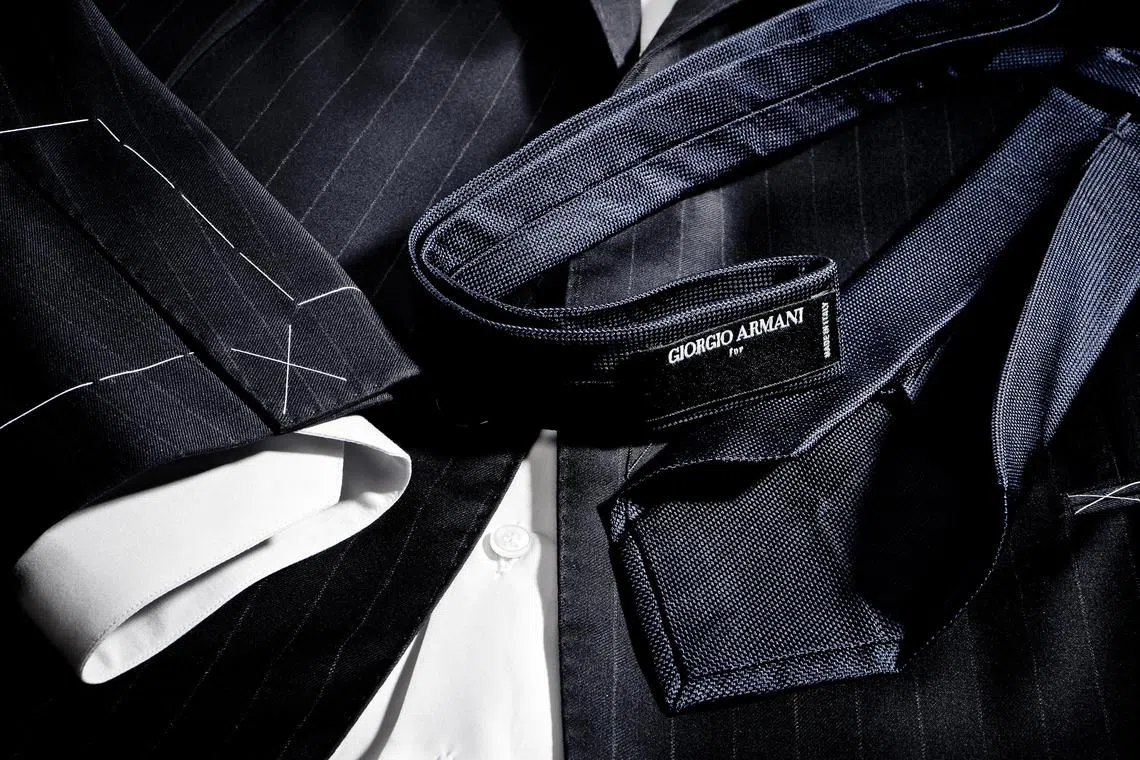 Griorgio Armani has launched its bespoke menswear service in its new Takayshimaya boutique