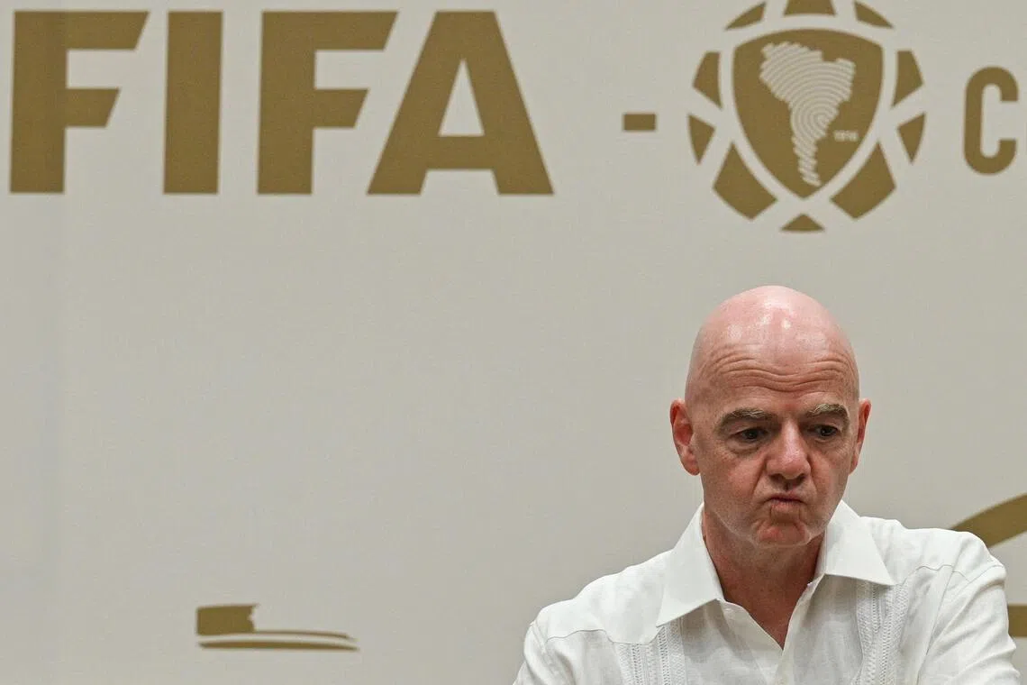 FIFA president Gianni Infantino has refrained from comment on the United States-Iran war amid his good relationship with US President Donald Trump.