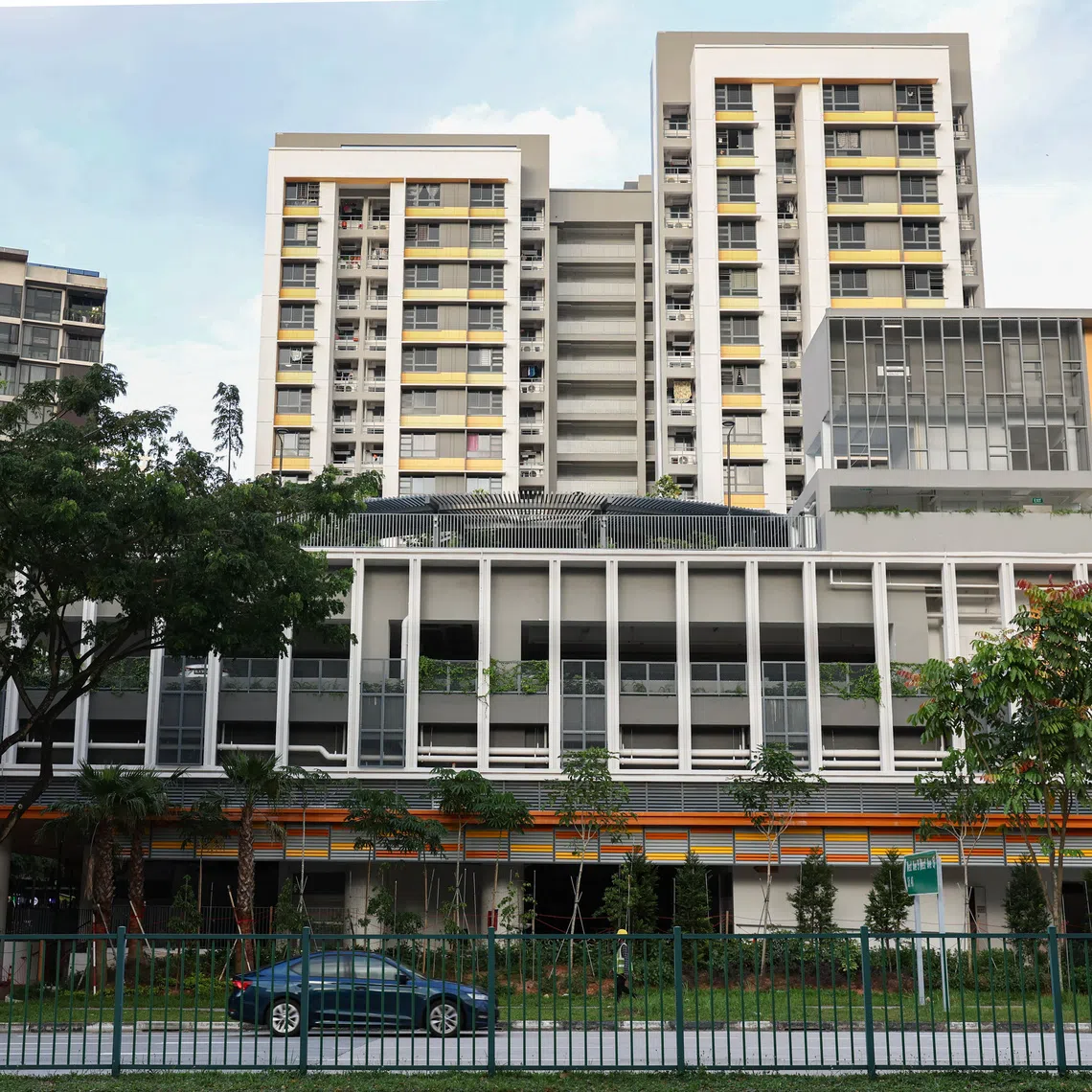 An ambulance was only called to Harmony Village @ Bukit Batok over two hours after the fall.
