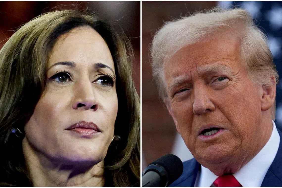 Ms Kamala Harris’ campaign hopes to contrast her comparative youth and mental acuity with Mr Donald Trump’s more advanced age and tendency to meander.
