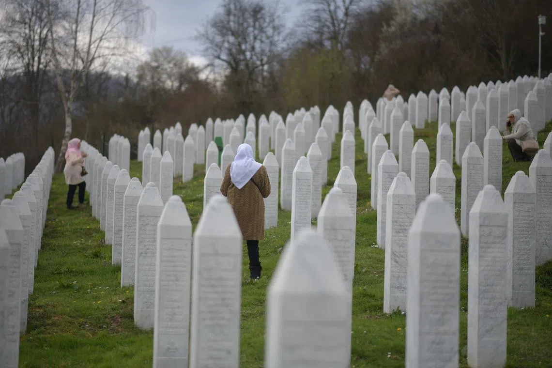 The 1992-95 conflict left about 100,000 people dead.