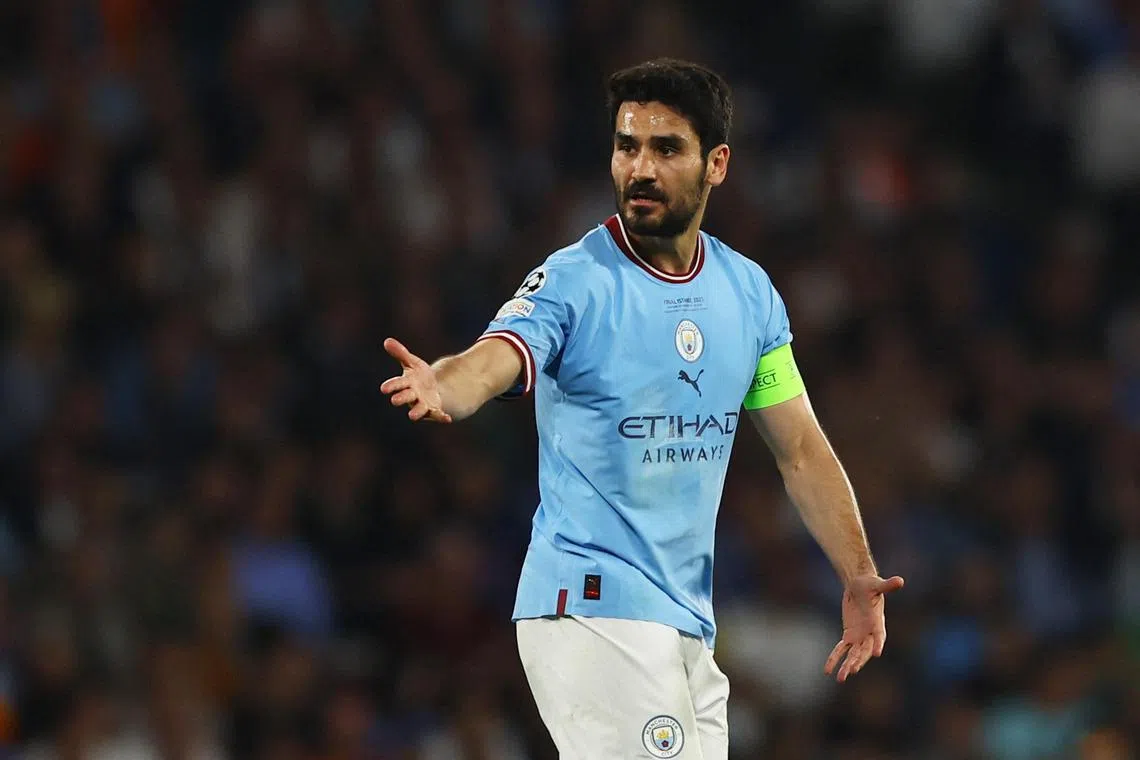 Gundogan played 51 games this season, scoring 11 goals, including six in his last seven appearances.