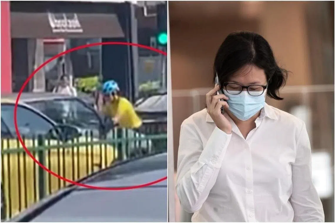 Nicolette Tan Shi-en, 33, who was a lawyer at the time of the incident, pleaded guilty in April to a harassment charge involving the driver.