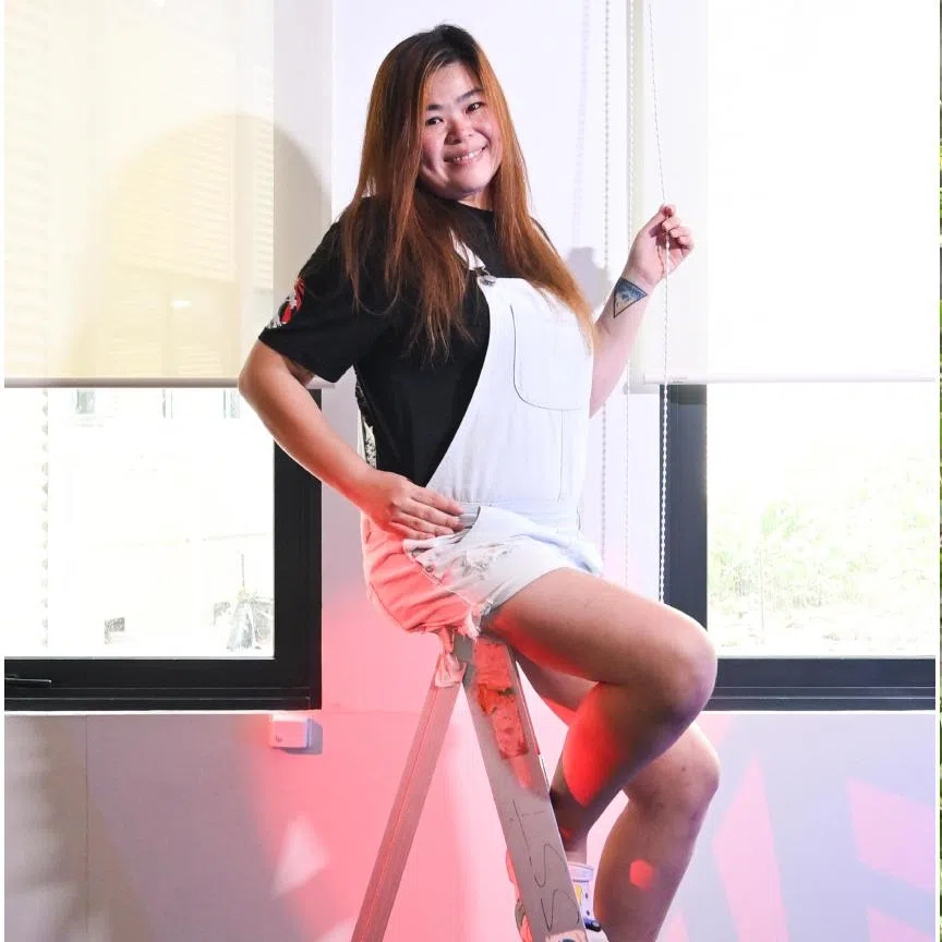 Before surgery, hip pain made it hard for Cherie Koh (left), 34, to bend or climb ladders. Max Khoo (right), 33, had surgery in January to address nagging hip pain. 