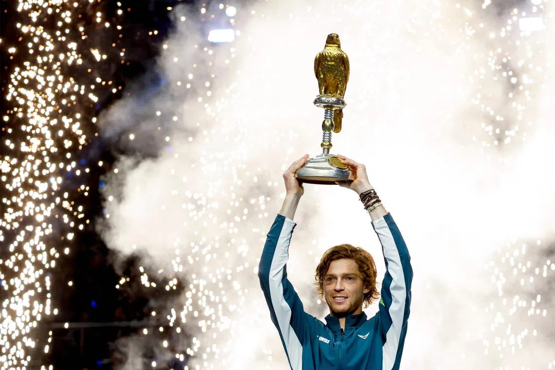 Fifth seed Rublev, who also won the title in 2020, claimed his first tournament win since his triumph at the Madrid Open in April 2024.