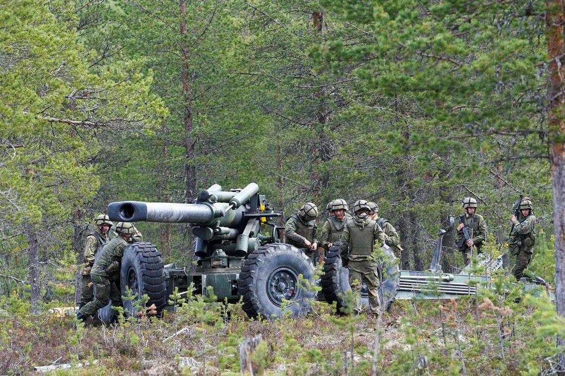 Troops from Sweden, Britain, France, Norway, Denmark and Iceland will bolster Finland's land forces.