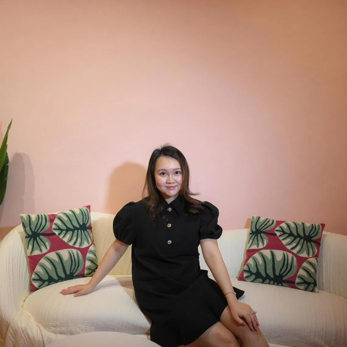 Crystal Lee, CEO of Peachy Skin Bar, recently renovated the salon with pink walls and an open lounge area where customers can enjoy a free drink.