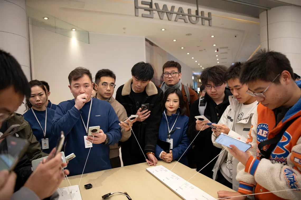 Apple’s troubles in the country have been compounded by flashy new smartphones from Huawei, including the Mate 70 range it unveiled on Nov 26.