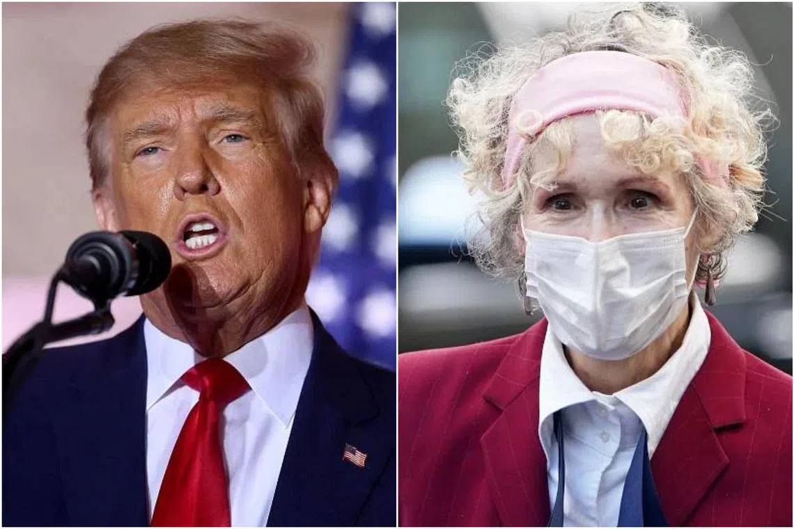 The Access Hollywood tape of Mr Donald Trump chatting does not relate to the suit filed by Ms E. Jean Carroll, said his lawyer.