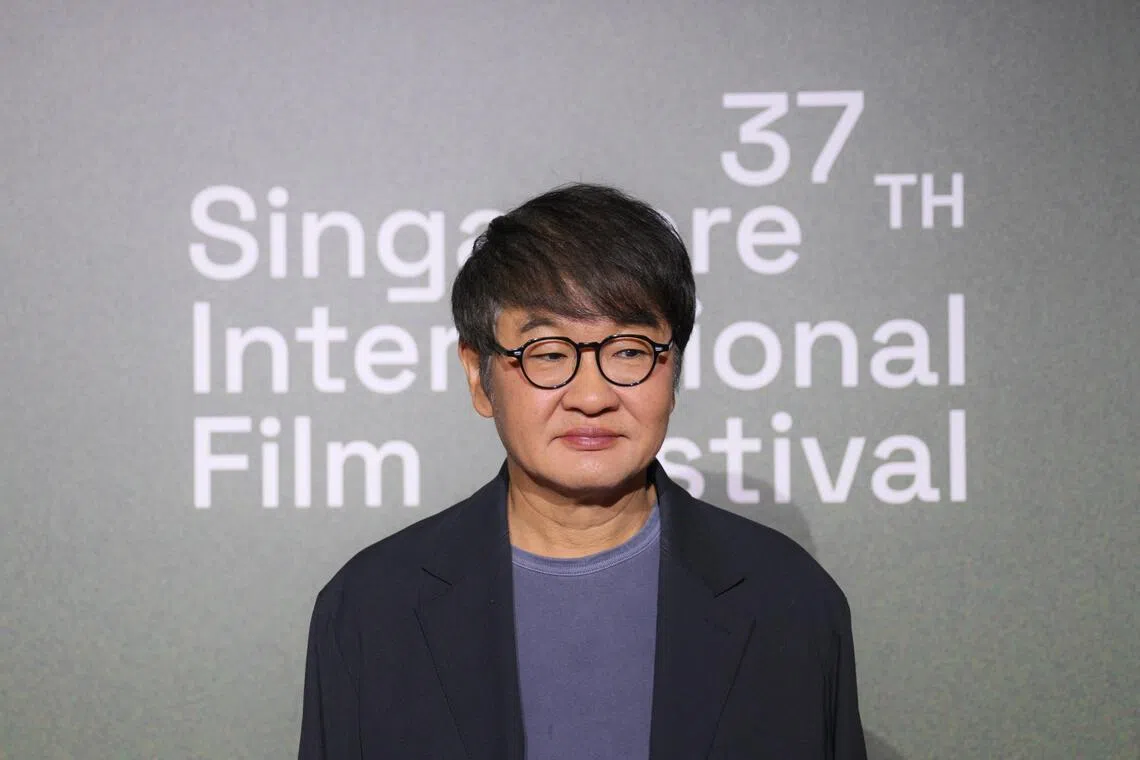 South Korean film-maker Hur Jin-ho, director of The Assassin(s), pictured during opening night of Singapore International Film Festival held at the Sands Theatre at Marina Bay Sands on Oct 21.