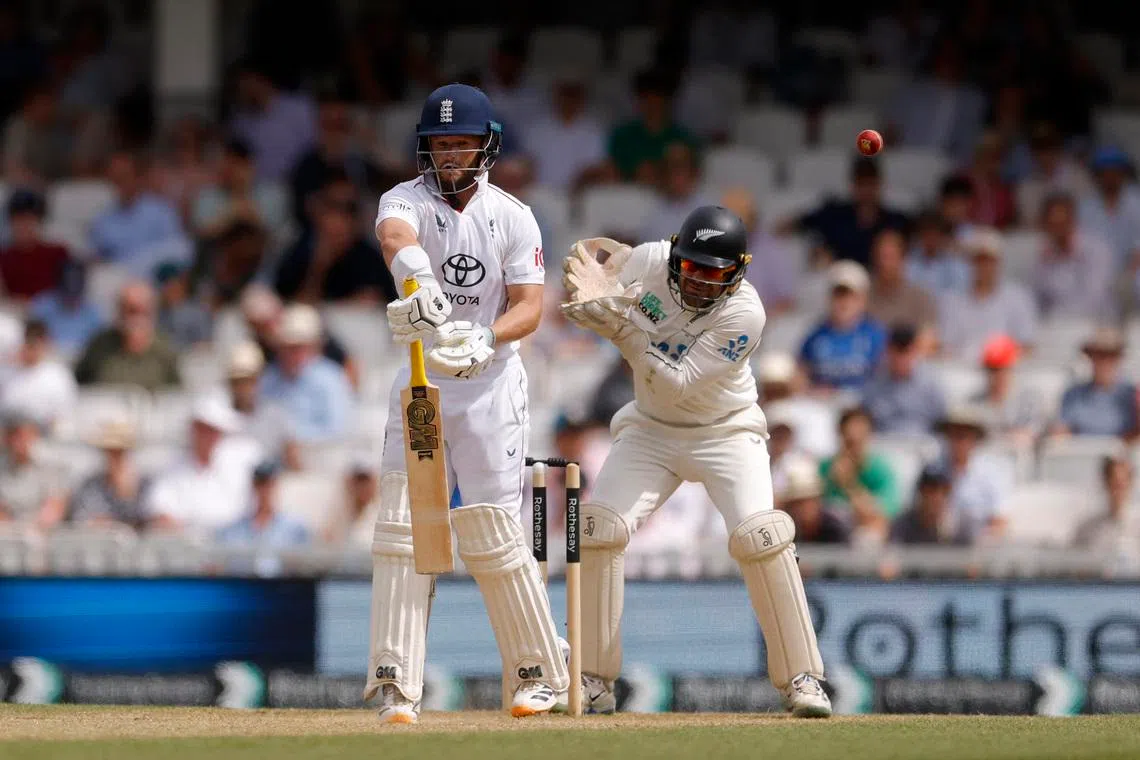 Cricket - England v New Zealand - Second Test - Kia Oval, London, Britain - June 20, 2026 England's Joe Root plays a shot Action Images via Reuters/Andrew Couldridge