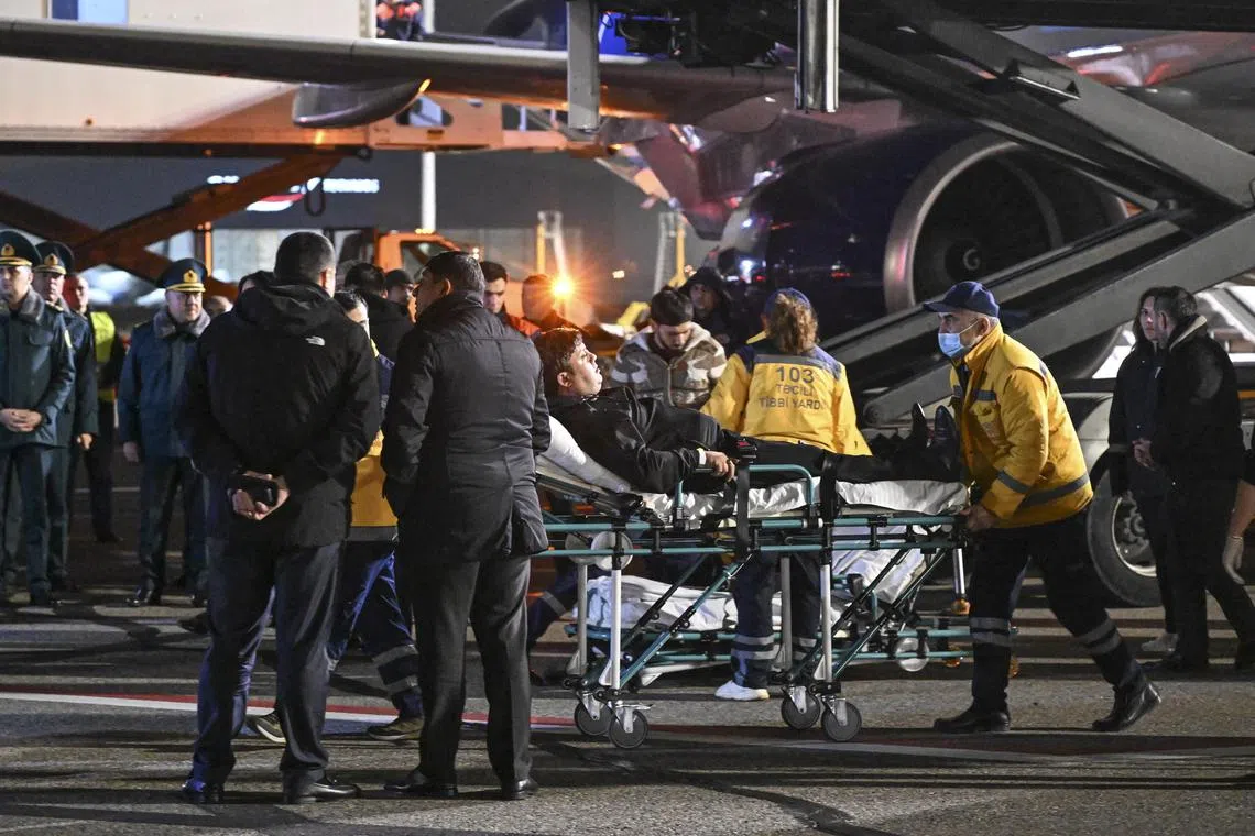 At least 38 people were killed while 29 people survived after Azerbaijan Airlines flight J2-8243 crashed on Dec 25 in a ball of fire near the city of Aktau in Kazakhstan.