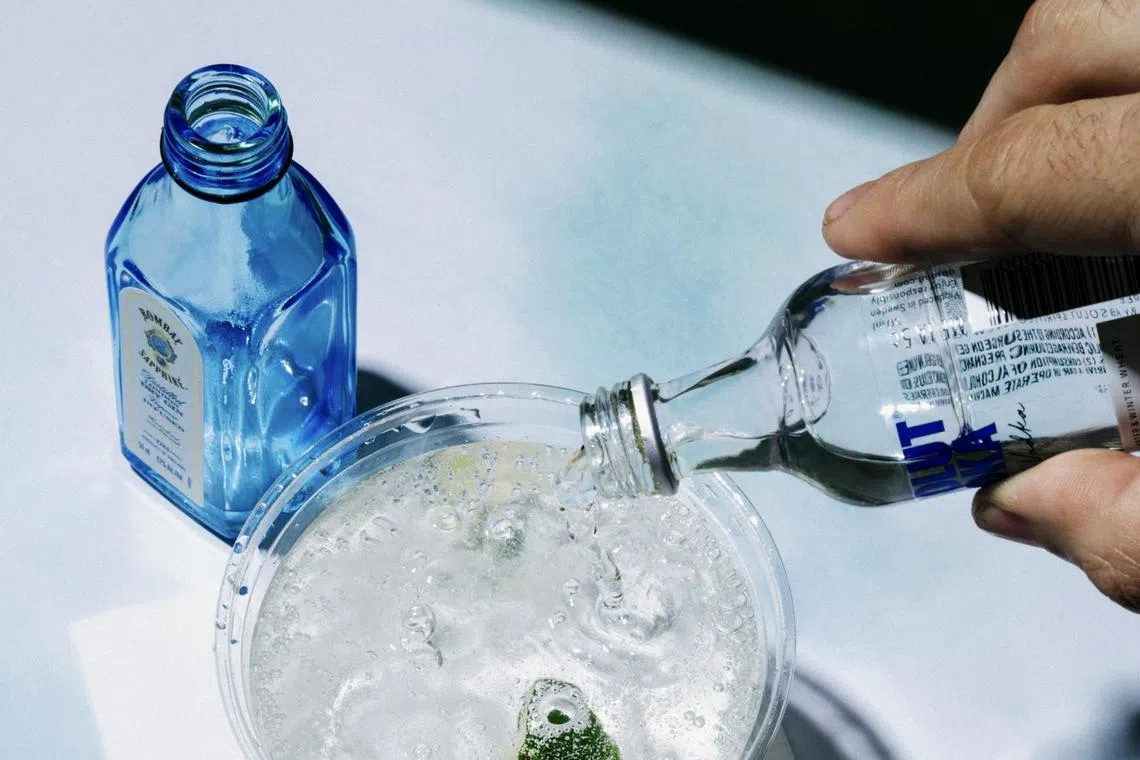 After the bustle of boarding and the effort of squeezing your body and baggage into compact spaces, a drink or two may feel like just the ticket. But health experts suggest caution before ordering an in-air beverage.