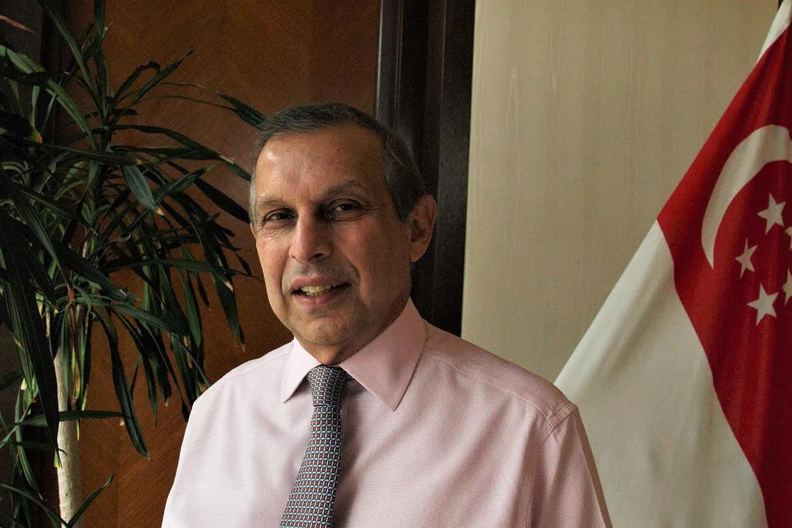 Mr Ashok Kumar Mirpuri has served as Singapore's ambassador to the US since July 2012.