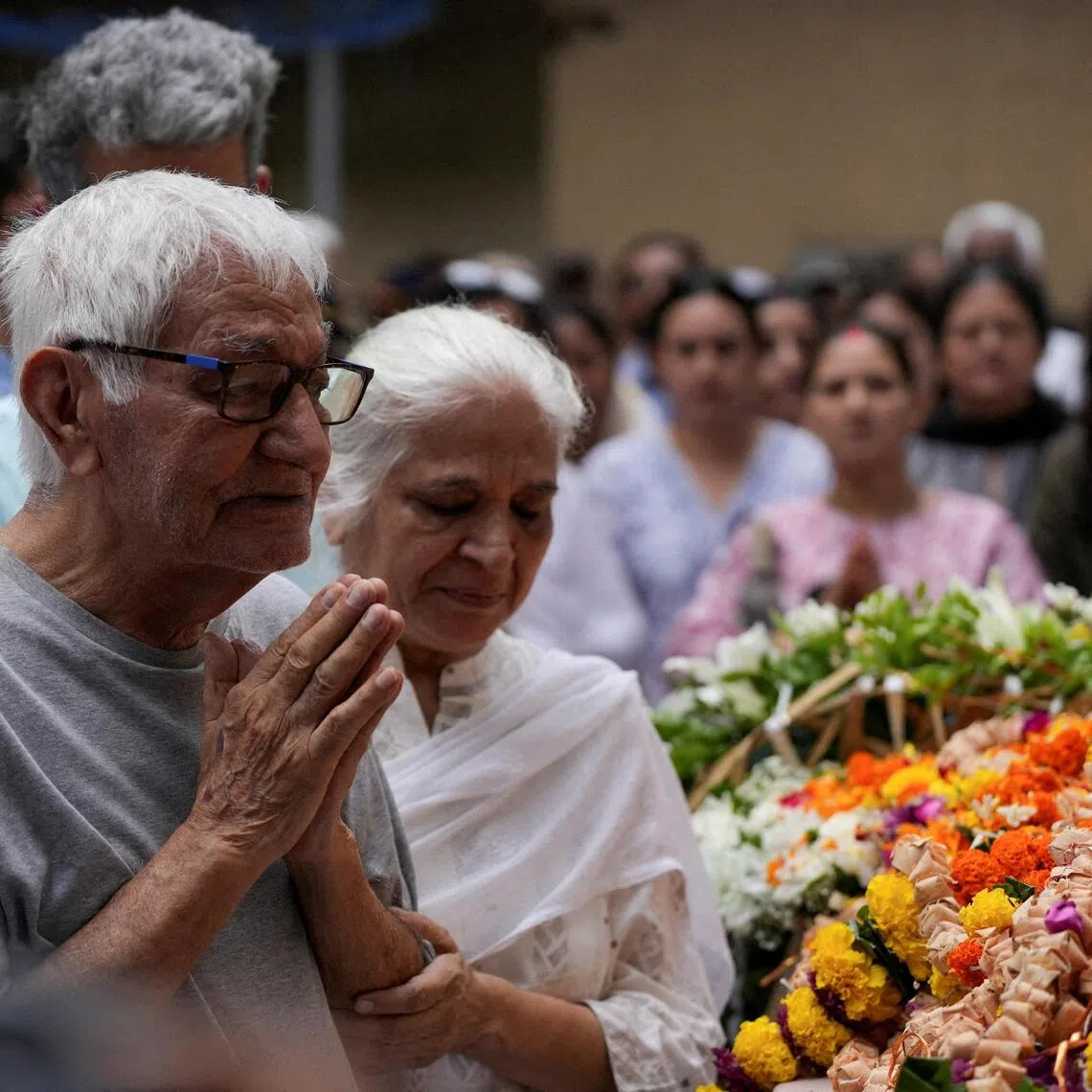 Mr Pushkar Raj Sabharwal (left), father of Air India pilot Sumeet Sabharwal, asked for an investigation by a panel of aviation experts headed by a retired Supreme Court judge.