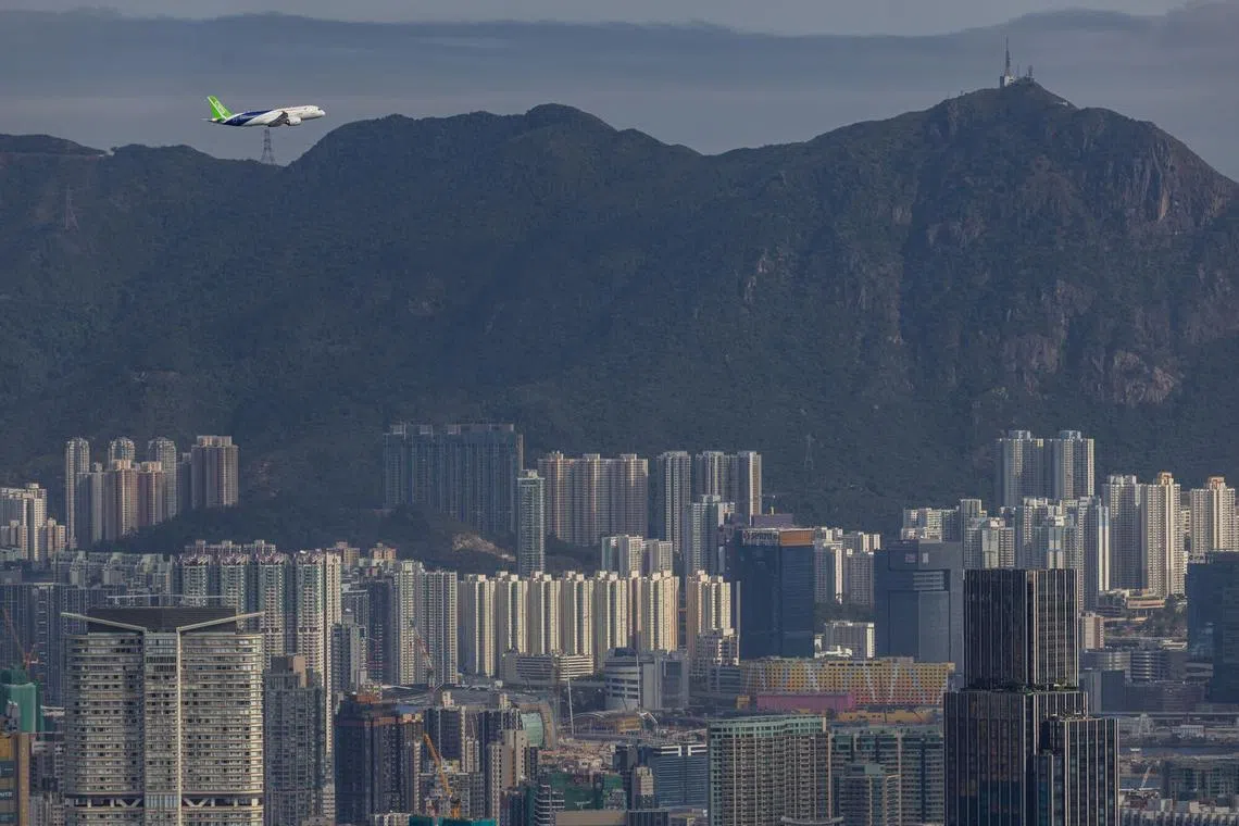 Hong Kong is also seeing dwindling revenue from land sales due to a slump in the property market. 