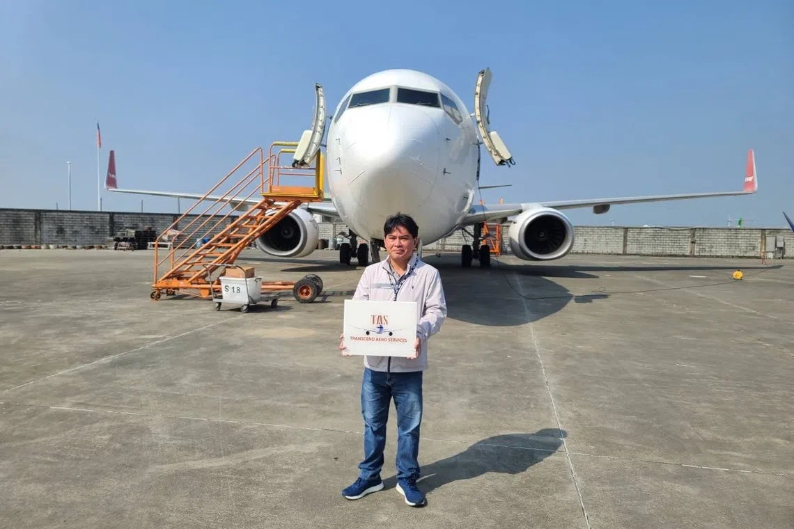 Transcend Aero Services founder and managing director Loo Choon Meng