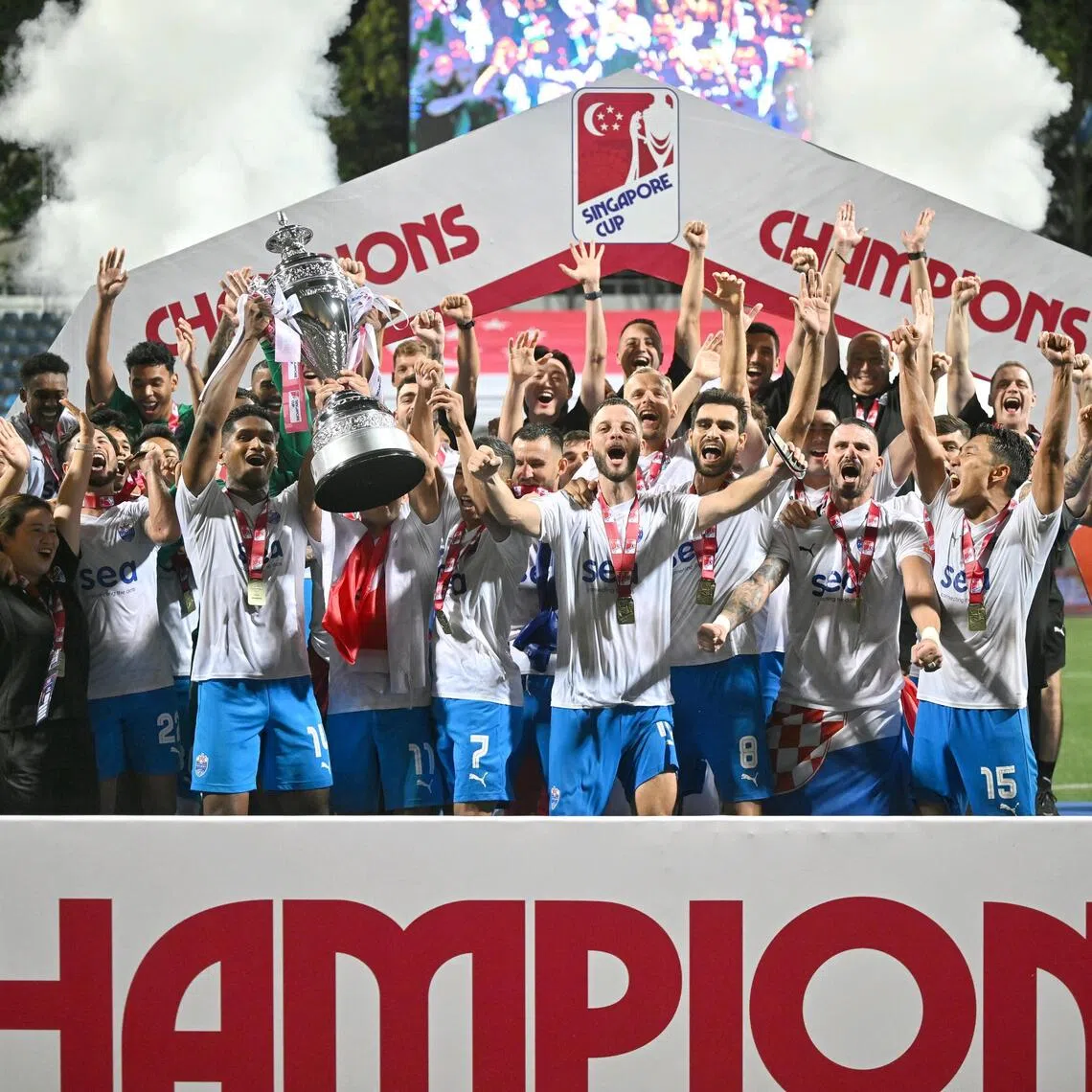 The upcoming Singapore Cup comprises seven Singapore Premier League teams with the exception of Young Lions.