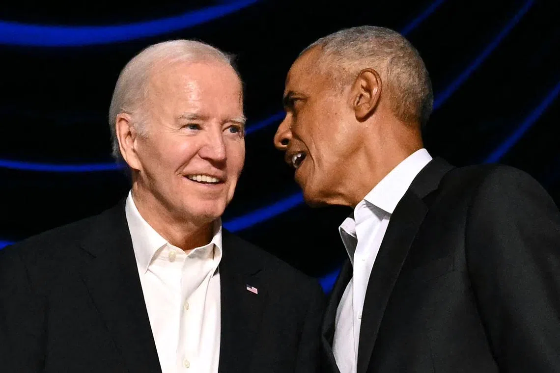 Mr Obama last saw Mr Biden at a lavish, record-setting Hollywood fundraiser before the debate in June, when the two appeared onstage together. 
