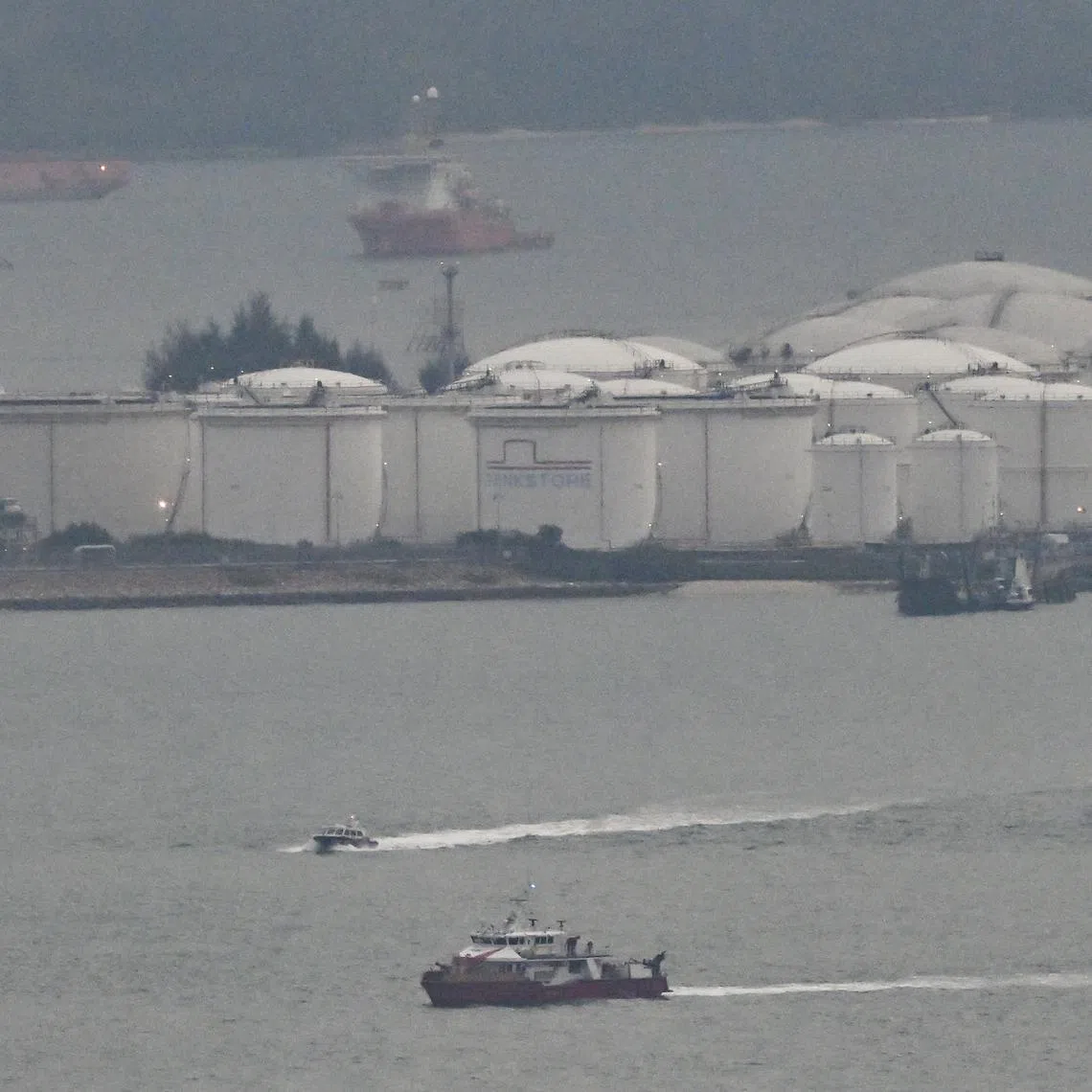 The Maritime and Port Authority said the collision happened at about 4.15am off the Southern Islands.