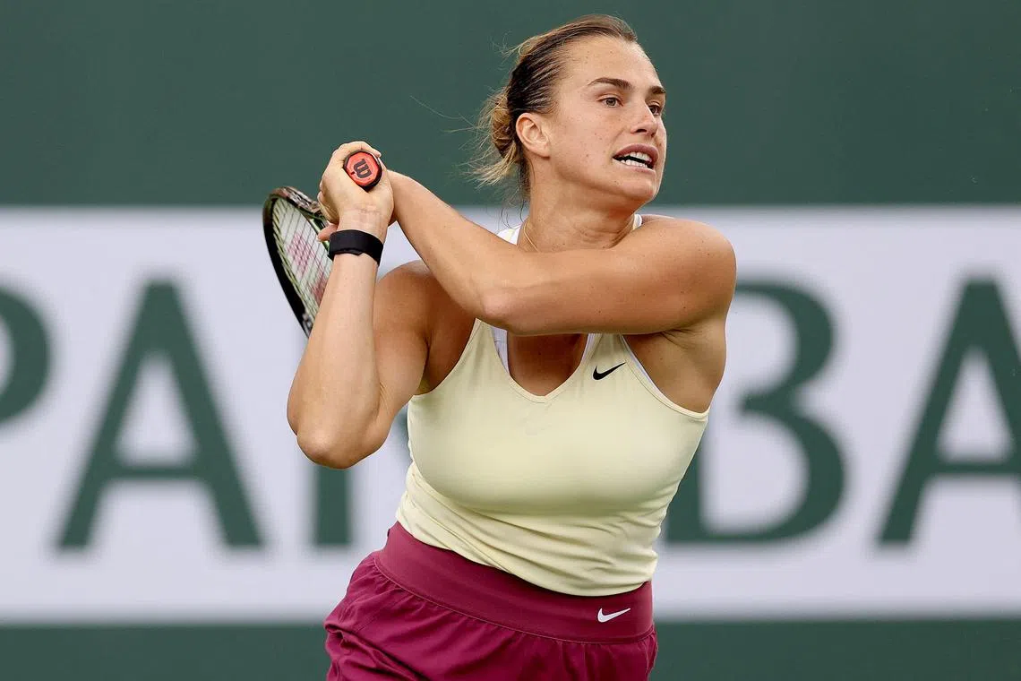 World No. 2 Aryna Sabalenka has made no secret of the fact that she would like to overtake Iga Swiatek atop the world rankings. 