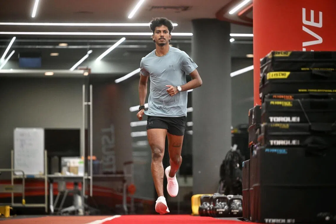 National track athlete Thiruben Thana Rajan goes full time as he eyes history and medals