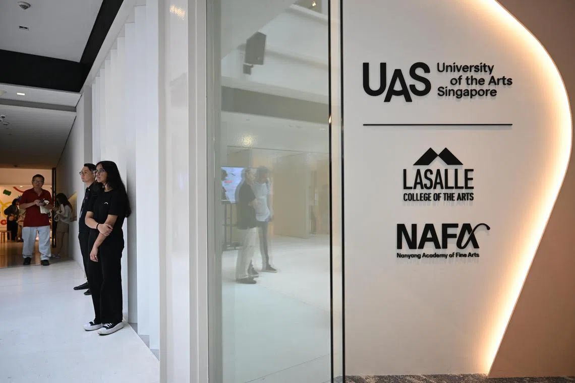 The University of the Arts held an open house on March 2, 2024, with performances, talks, dialogues and booths to welcome prospective students.