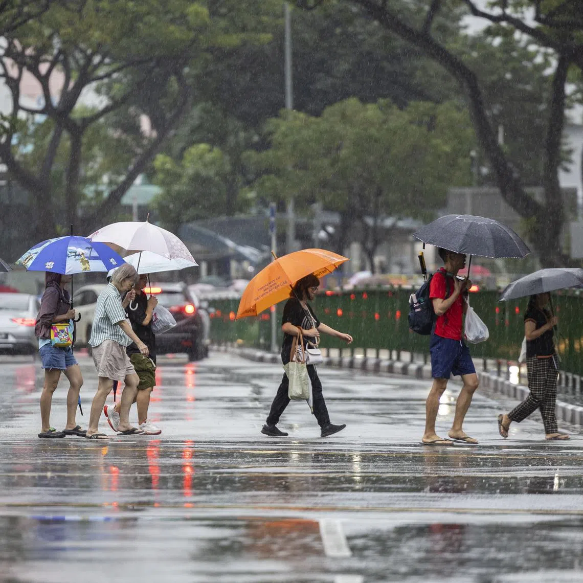Thundery showers are expected over parts of the island in the late morning and afternoon on most days in the first half of August.