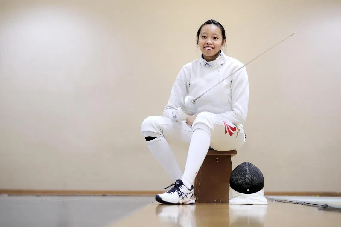 Singapore fencer Kiria Tikanah Abdul Rahman gears up for her maiden Olympics in Tokyo.