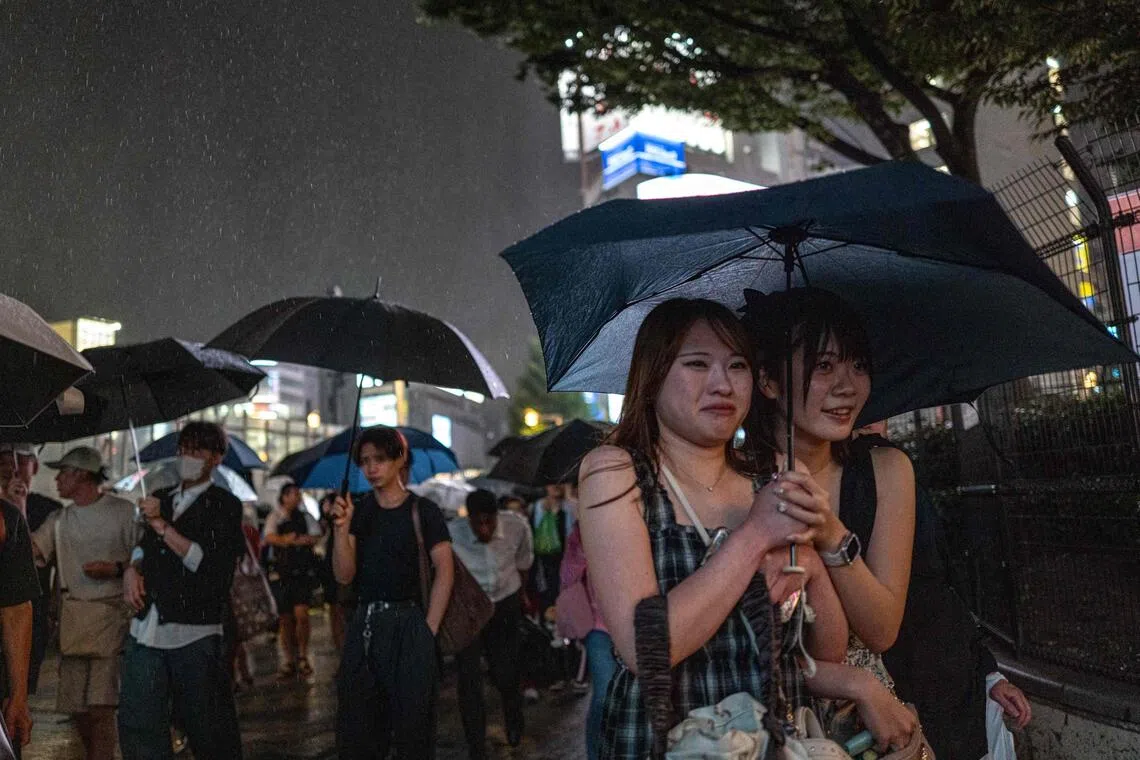 Typhoon Chan-hom weakens to tropical depression after landfall in eastern Japan