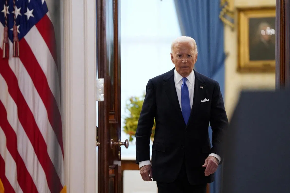 US President Joe Biden will try to use the three days of pomp marking Nato’s 75th anniversary to reassure allies over US leadership.