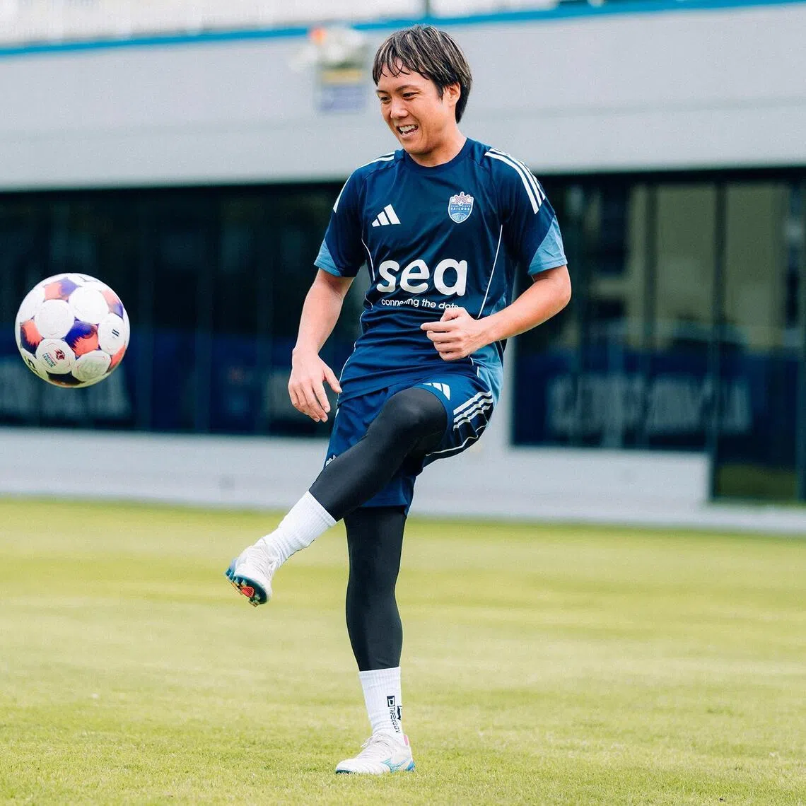 Kyoga Nakamura is ready for the heat as he is set to make his Lion City Sailors debut in the Jan 10 Singapore Cup final against his former club BG Tampines Rovers.