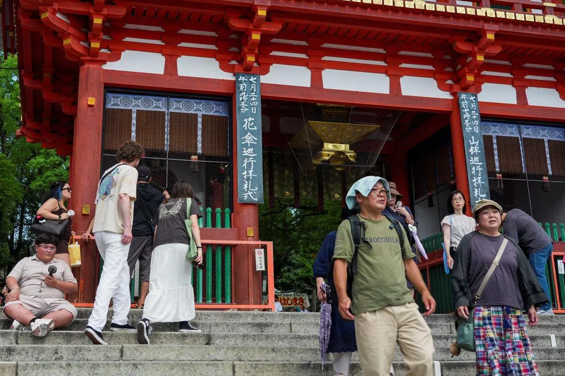 Japan’s weather office began using a new word – “kokushobi” or “cruelly hot day” – when temperatures hit 40 deg C, urging the public to treat extreme heat like a natural disaster.