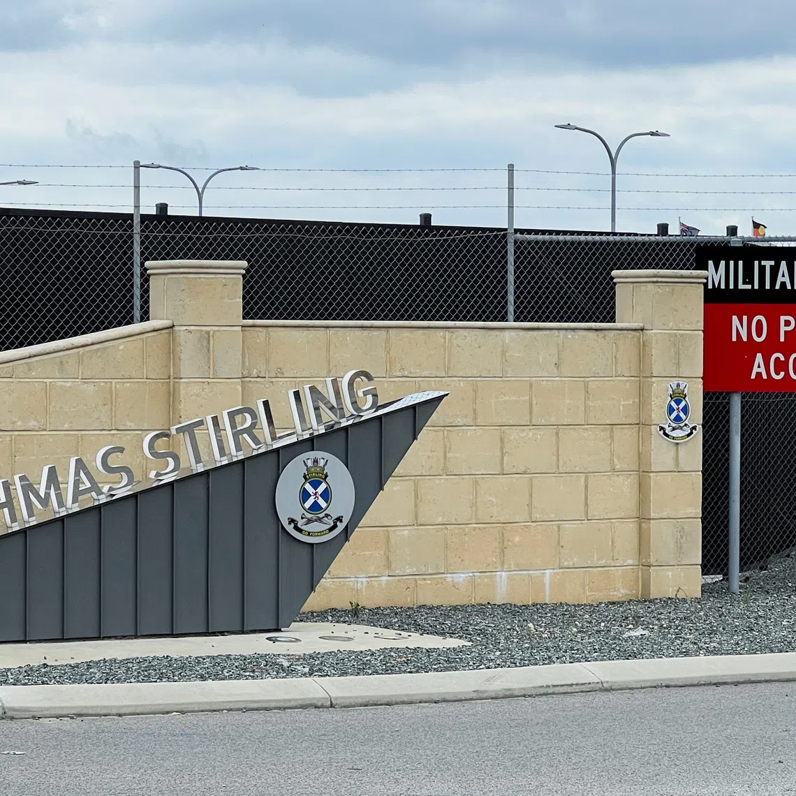 The HMAS Stirling naval base on Australia’s west coast will house four US-commanded Virginia submarines from 2027.