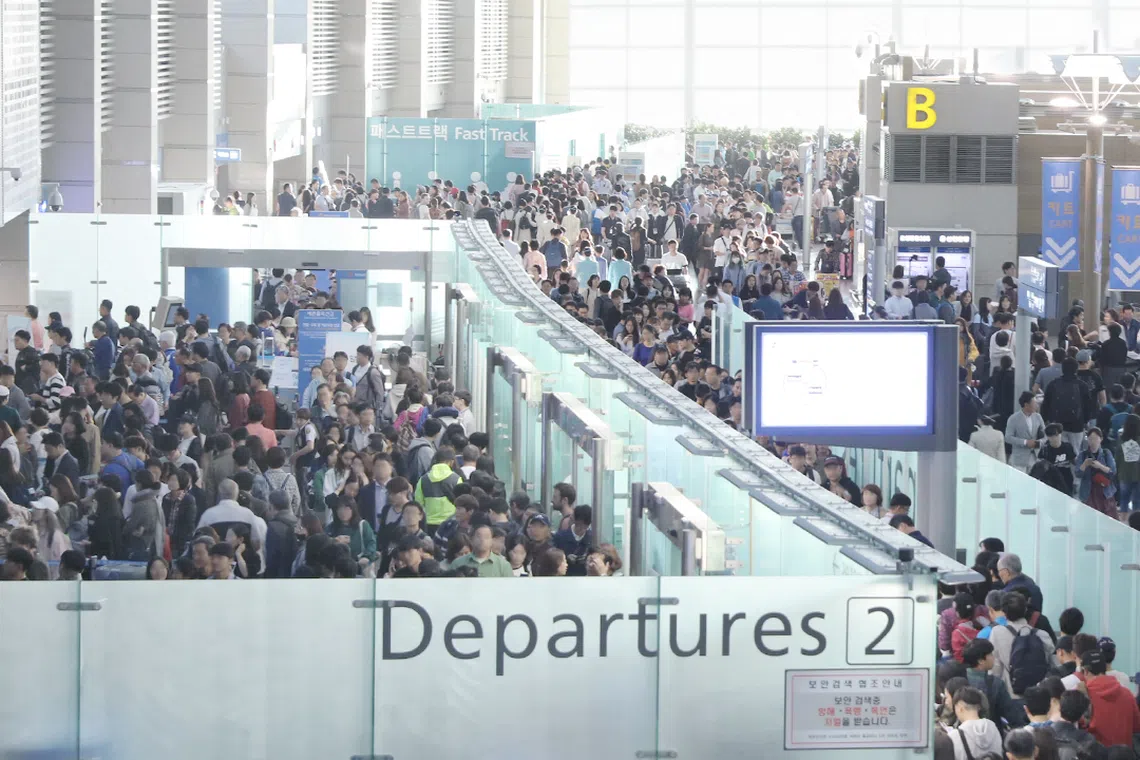 The airport said it will introduce other plans to ensure that overcrowding at security will not occur.