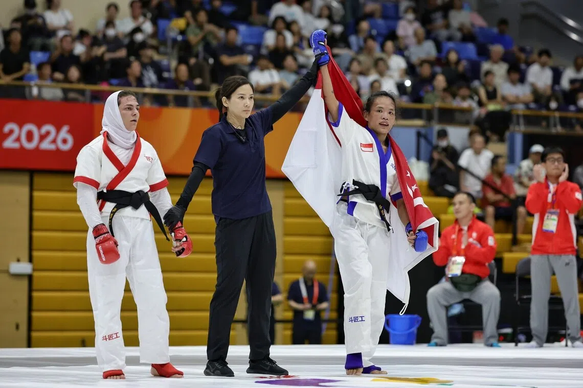 Tiffany Teo scores Singapore’s first MMA Asian Games medal with semi-final spot