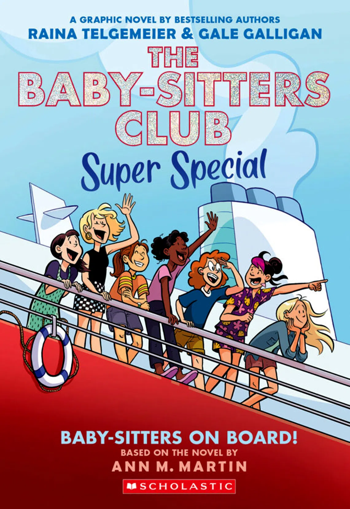 best10 - Baby-Sitters on Board! by Raina Telgemeier & Gale Galligan & Ann M. Martin