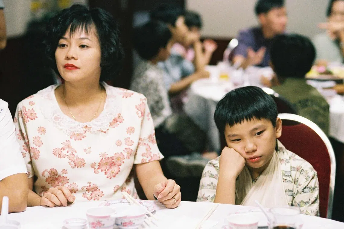 Cinema Still : Ilo Ilo, starring Koh Jia Ler (right) and Yeo Yann Yann.