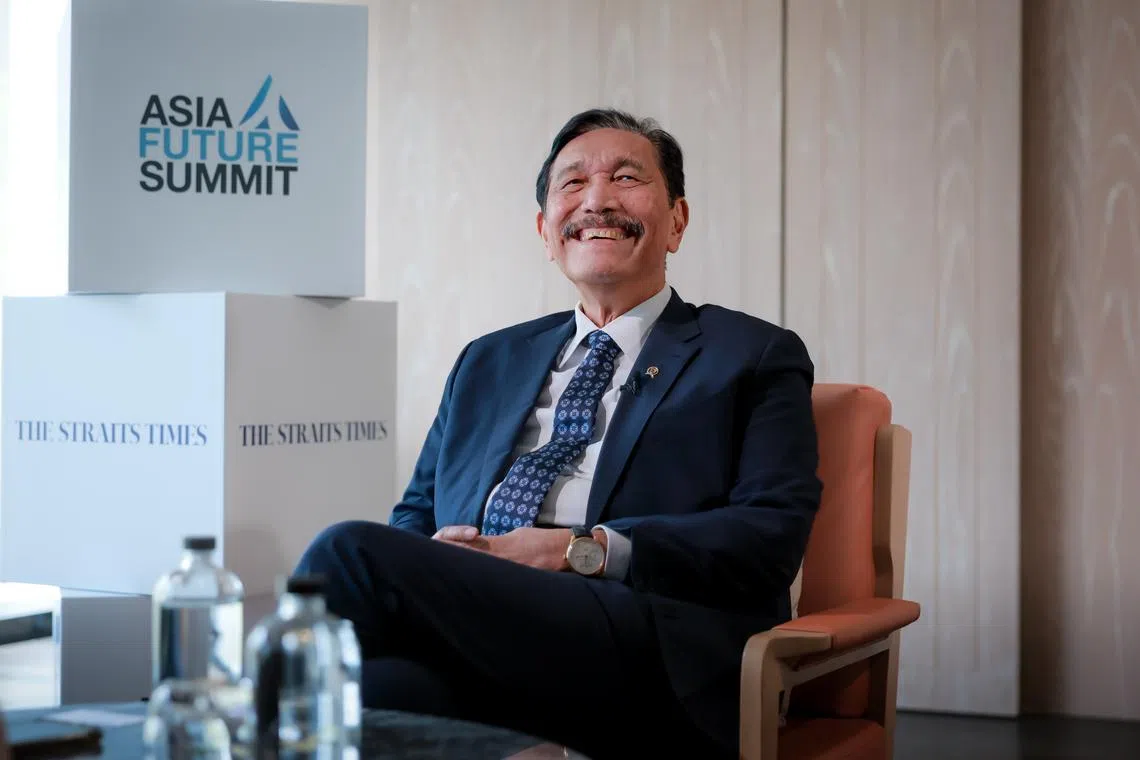 National Economic Council of Indonesia chairman Luhut Pandjaitan outlined plans to first digitalise and reform government services. 