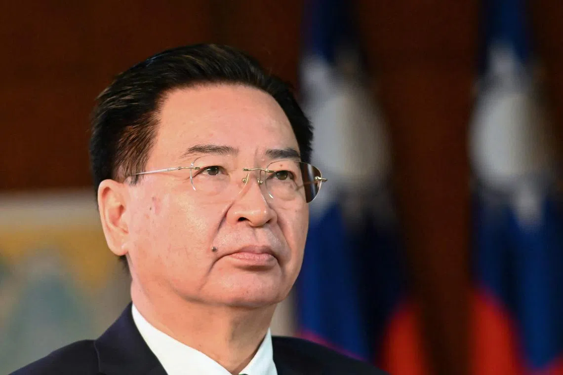 Taiwan's Foreign Minister Joseph Wu's warning comes as Taiwan heads towards a presidential election next year.