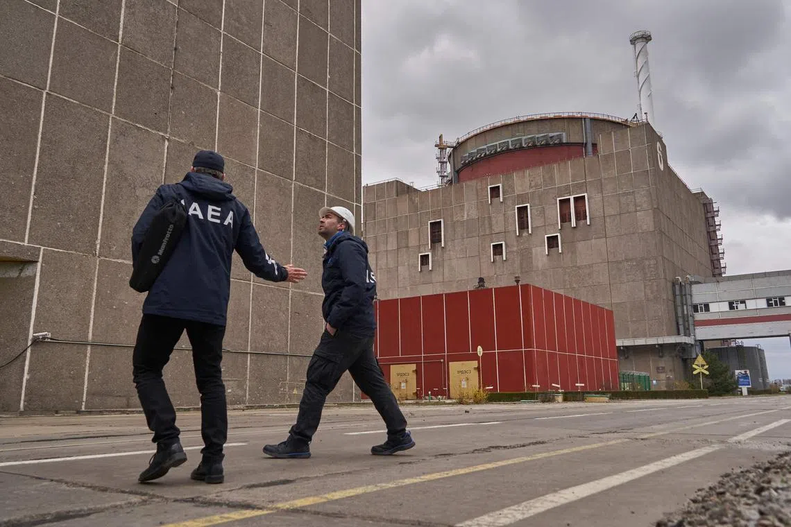 IAEA officials have repeatedly expressed fears over the safety of Ukraine’s Zaporizhzhia nuclear power plant - Europe’s largest.