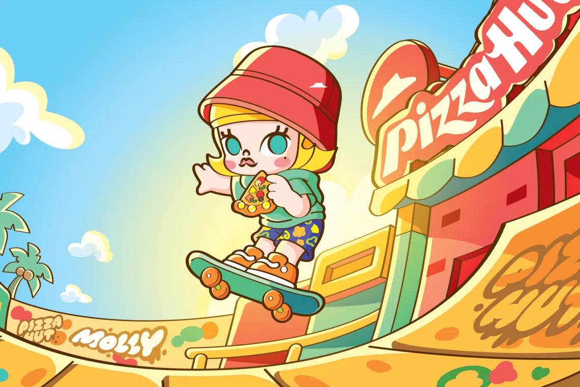 Customers can purchase their preferred Molly merchandise by carting out Pizza Hut’s cheesy bites bundle through delivery or self-collection on Pizza Hut’s website or app.