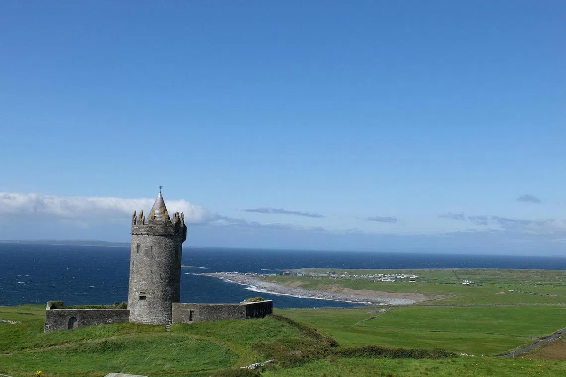 Rugged scenery on the Wild Atlantic Way.