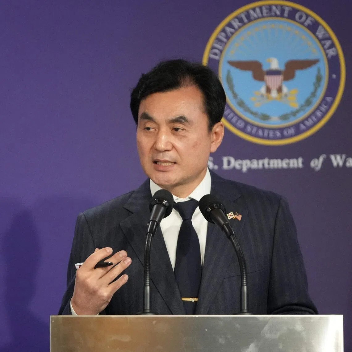 South Korea’s Defence Minister Ahn Gyu-back said on Nov 5 it was sensible to build the submarine domestically.