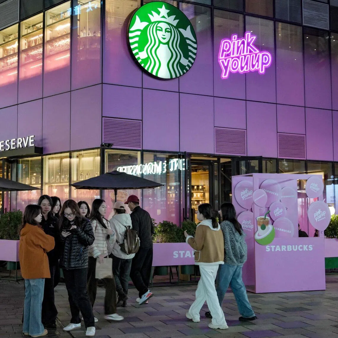 Starbucks’ market share in China has shrunk due to fierce competition from local coffee chains that offer cheaper products amid an economic slowdown.