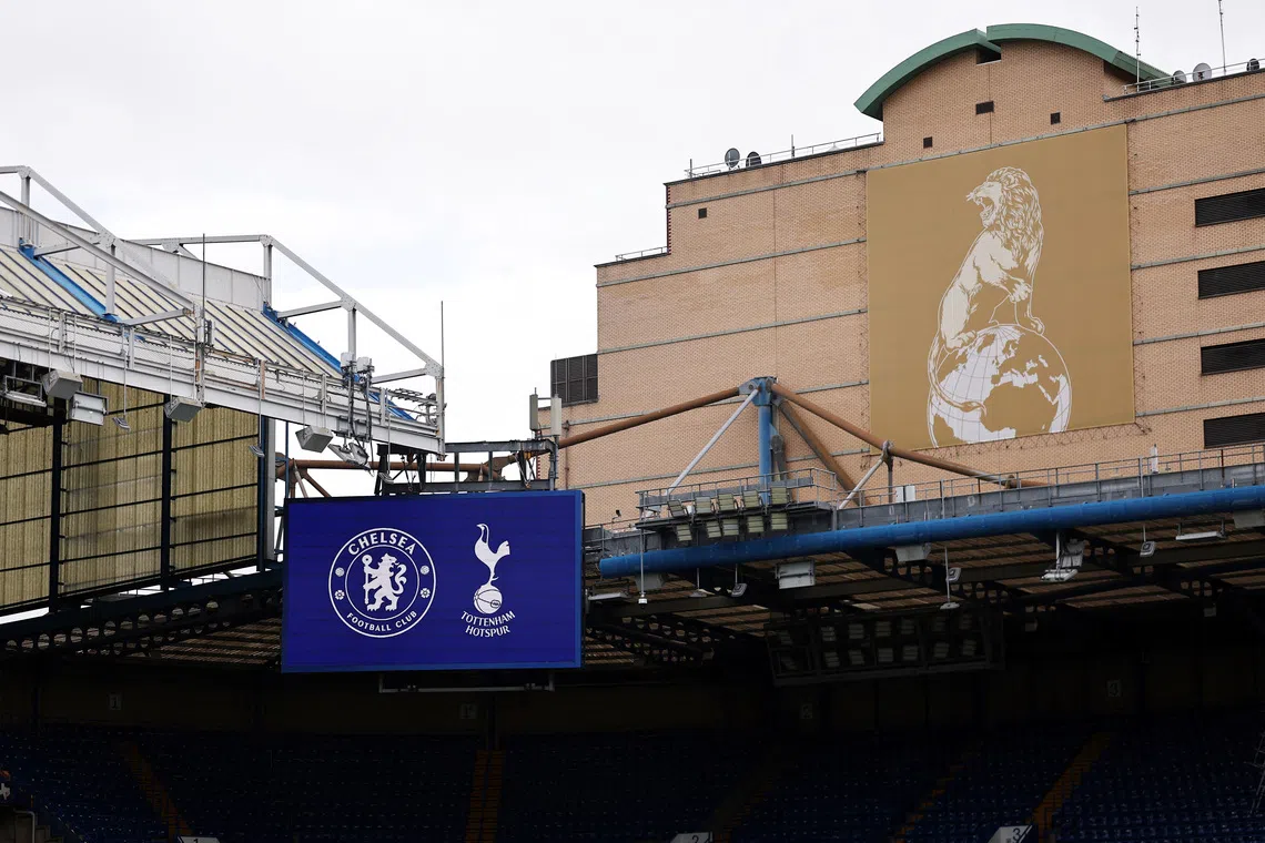 FILE PHOTO: Soccer Football - Premier League - Chelsea v Tottenham Hotspur - Stamford Bridge, London, Britain - May 19, 2026 General view inside the stadium before the match REUTERS/David Klein/File Photo